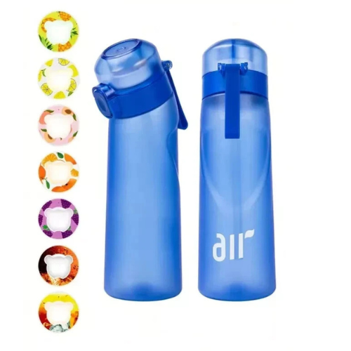 Air Water Bottle With Random Flavor Pods Portable Transparent With Straw UK