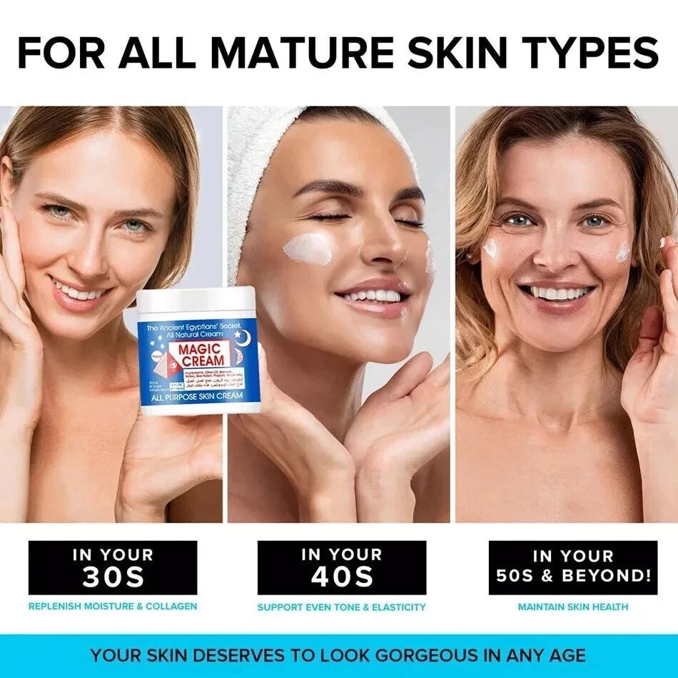 Egyptian Magic 100% Natural Face & Body Care Skin Cream 2x 118ml